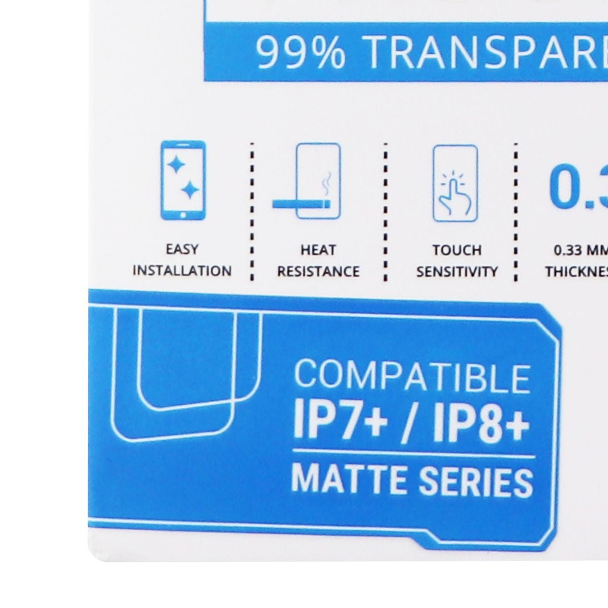 Repair Part - Matte Surface Tempered Glass for iPhone 8 Plus / iPhone 7 Plus Replacement Parts & Tools - Tools & Repair Kits MobileSentrix - Simple Cell Bulk Wholesale Pricing - USA Seller