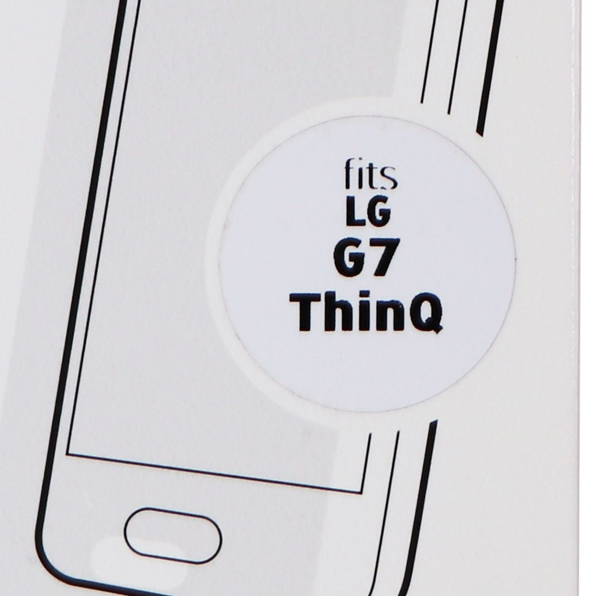 Gadget Guard Black Ice Tempered Glass Screen Guard for LG G7 ThinQ - Clear Cell Phone - Screen Protectors Gadget Guard - Simple Cell Bulk Wholesale Pricing - USA Seller
