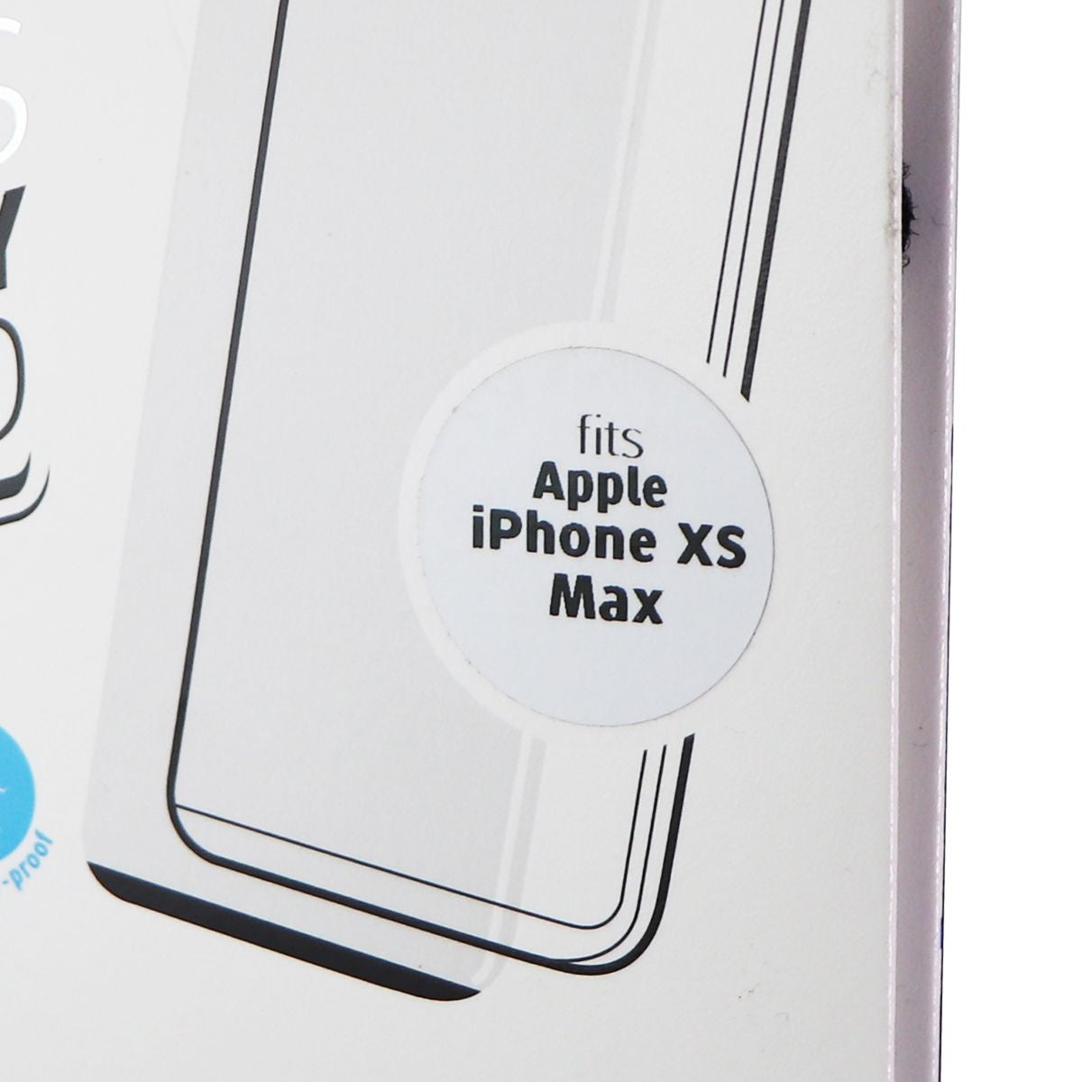 Gadget Guard Cornice Curved Glass Screen Protector for iPhone Xs Max - Clear Cell Phone - Screen Protectors Gadget Guard - Simple Cell Bulk Wholesale Pricing - USA Seller