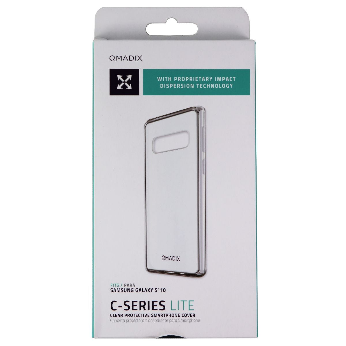 Qmadix C-Series Lite Case for Samsung Galaxy (S10) - Clear Cell Phone - Cases, Covers & Skins Qmadix - Simple Cell Bulk Wholesale Pricing - USA Seller