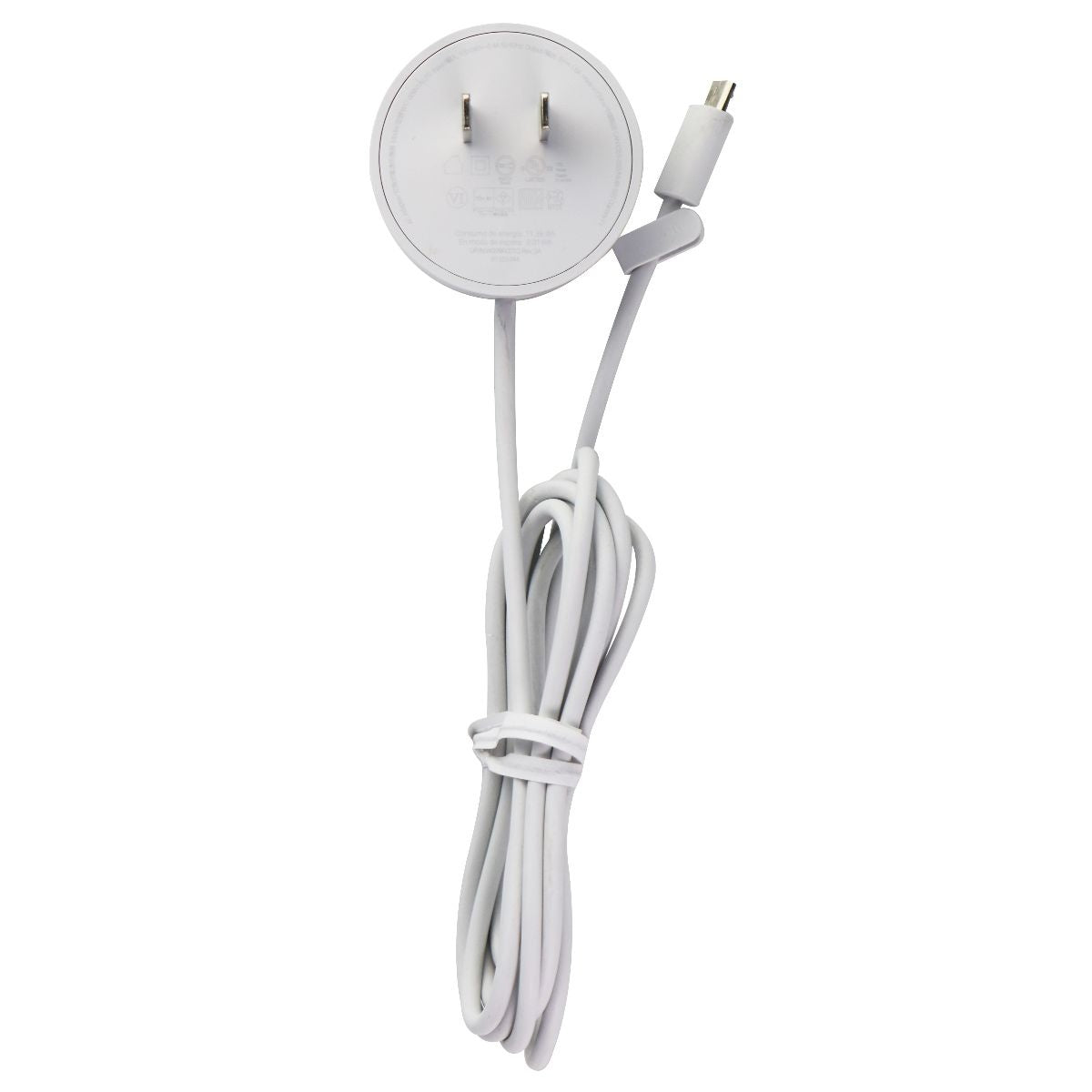Google (W17 - 009N1A) 5Ft AC Adapter Micro USB Power Supply/Wall Charger - White Cell Phone - Cables & Adapters Google - Simple Cell Bulk Wholesale Pricing - USA Seller