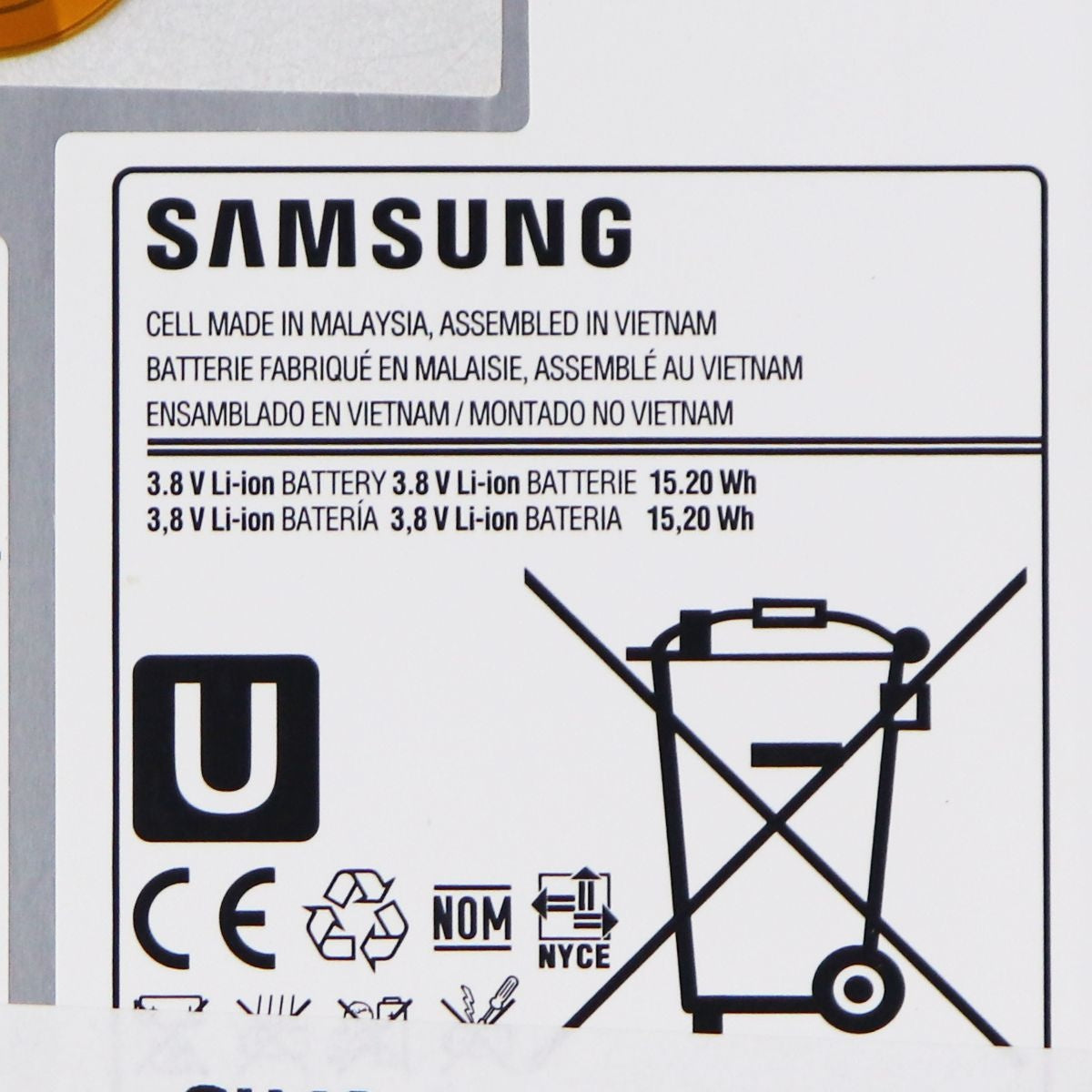 Lenovo GH43-04179A Tablet Battery Replacement Parts & Tools - Tools & Repair Kits Lenovo - Simple Cell Bulk Wholesale Pricing - USA Seller