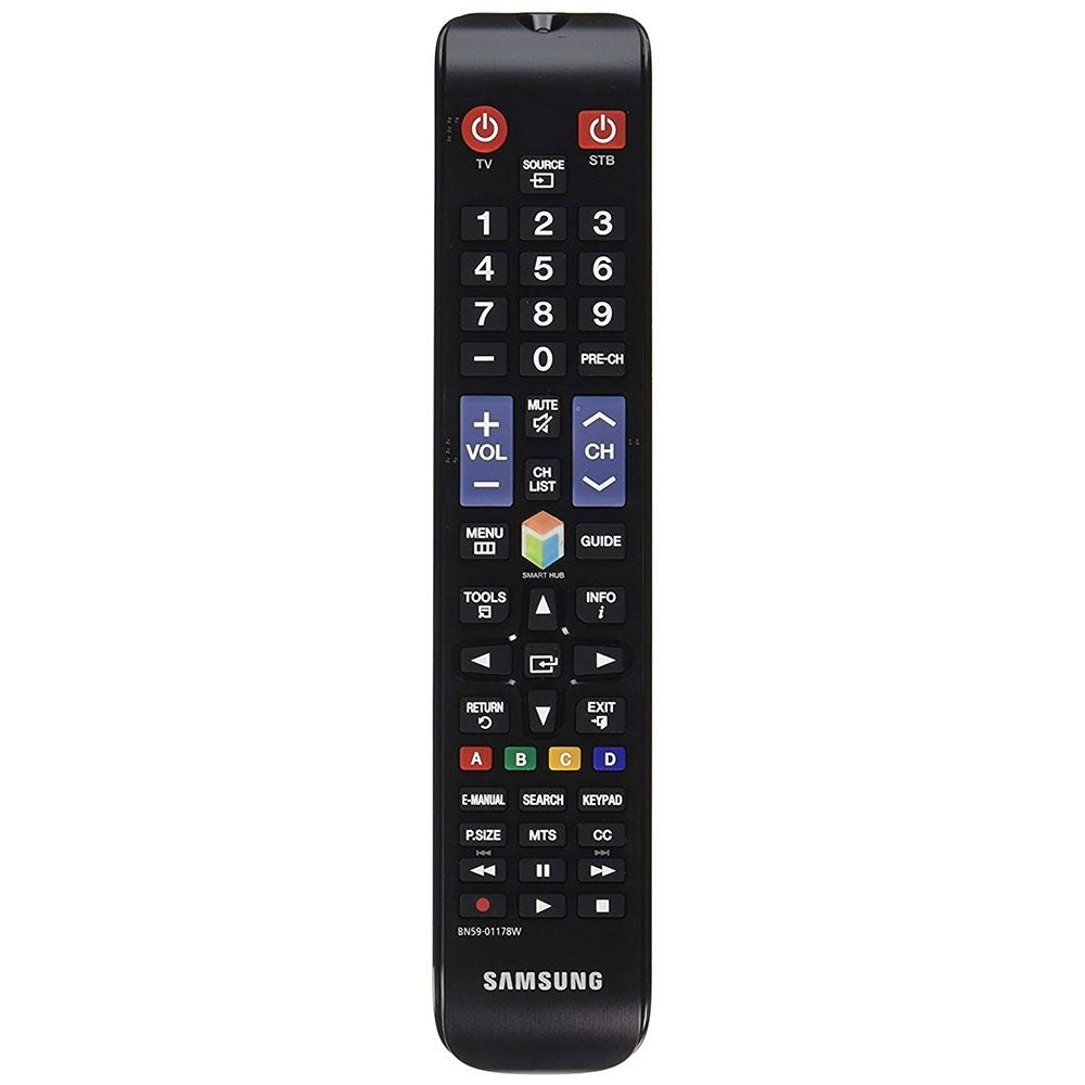 Samsung Remote Control (BN59-01178W) for Select Samsung TVs - Black TV, Video & Audio Accessories - Remote Controls Samsung - Simple Cell Bulk Wholesale Pricing - USA Seller