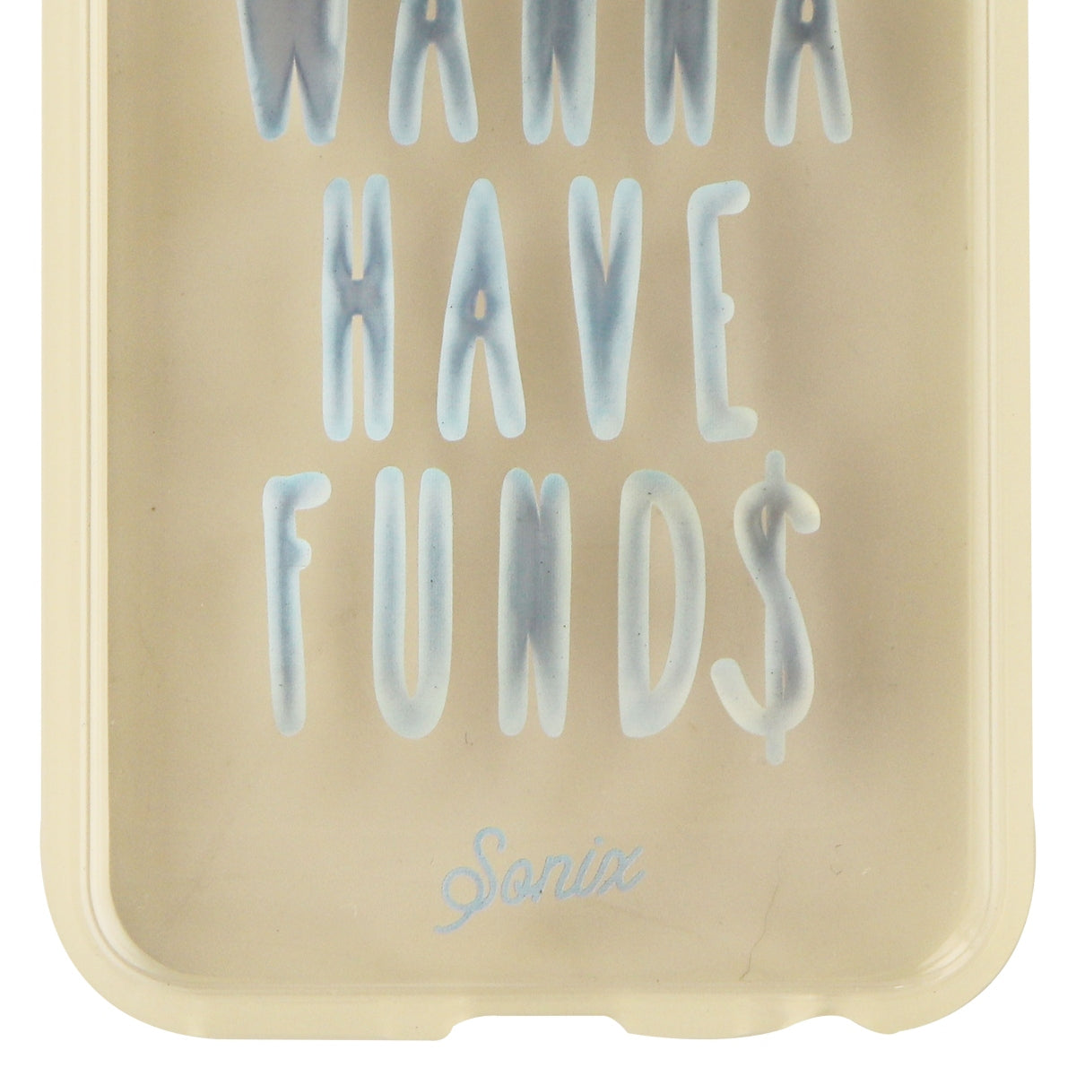Sonix Clear Coat Series Case for iPhone 6s 6 - Clear/Girls Just Wanna Have Fund$ Cell Phone - Cases, Covers & Skins Sonix - Simple Cell Bulk Wholesale Pricing - USA Seller