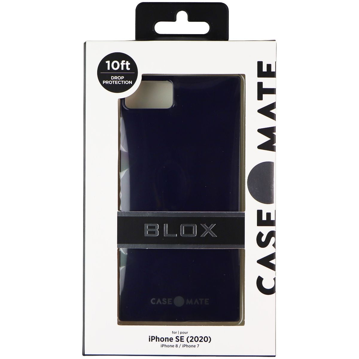 Case-Mate BLOX Hard Case for Apple iPhone SE (3rd/2nd Gen)/8/7 - Dark Blue Navy Cell Phone - Cases, Covers & Skins Case-Mate - Simple Cell Bulk Wholesale Pricing - USA Seller