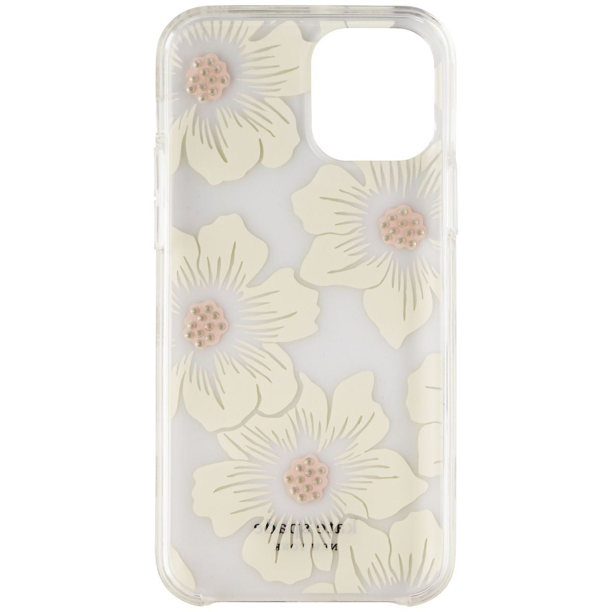 Kate Spade Protective Slim Case for iPhone 12 Pro & iPhone 12 - Hollyhock Floral Cell Phone - Cases, Covers & Skins Kate Spade - Simple Cell Bulk Wholesale Pricing - USA Seller