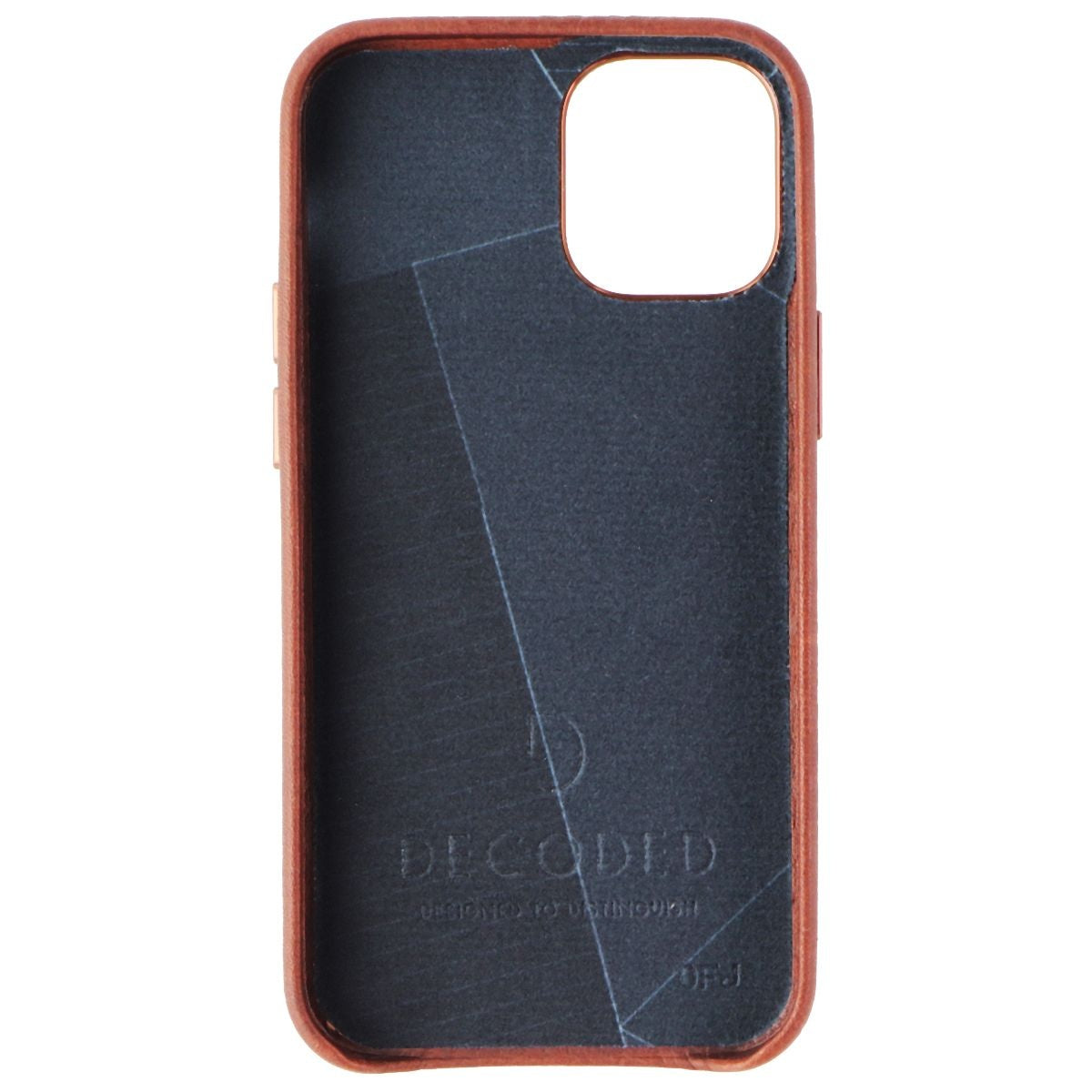 DECODED Back Cover Case for Apple iPhone 12 Mini - Cinnamon Brown Cell Phone - Cases, Covers & Skins Decoded - Simple Cell Bulk Wholesale Pricing - USA Seller