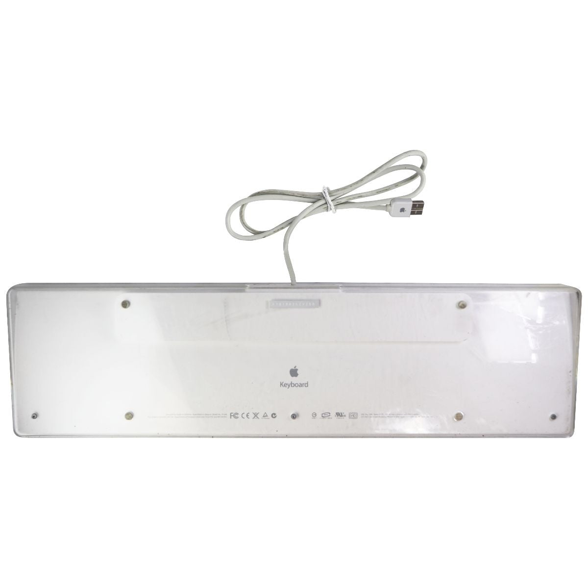 Apple Original (A1048) Wired USB Keyboard for Mac - White Keyboards/Mice - Keyboards & Keypads Apple - Simple Cell Bulk Wholesale Pricing - USA Seller