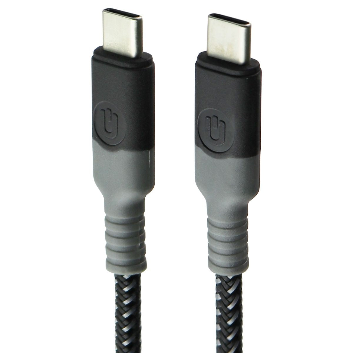 UBREAKIFIX (4-Ft) Durability Series USB-C to USB-C Cable - Black Cell Phone - Cables & Adapters UBREAKIFIX - Simple Cell Bulk Wholesale Pricing - USA Seller