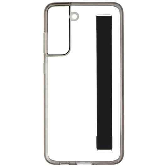 Samsung Slim Strap Cover Case for Galaxy S21 FE (5G) - Clear/Black/Dark Gray Cell Phone - Cases, Covers & Skins Samsung - Simple Cell Bulk Wholesale Pricing - USA Seller