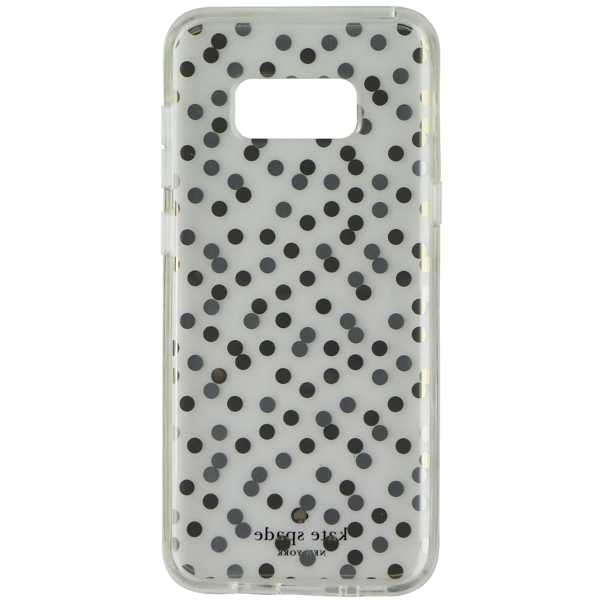 Kate Spade Hardshell Case for Galaxy S8 Plus - Confetti Dot Clear/Gold/Silver Cell Phone - Cases, Covers & Skins Kate Spade New York - Simple Cell Bulk Wholesale Pricing - USA Seller