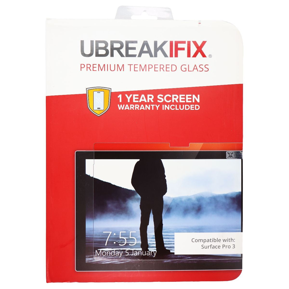 UBREAKIFIX Premium Tempered Glass for Microsoft Surface Pro 3 - Clear iPad/Tablet Accessories - Screen Protectors UBREAKIFIX - Simple Cell Bulk Wholesale Pricing - USA Seller