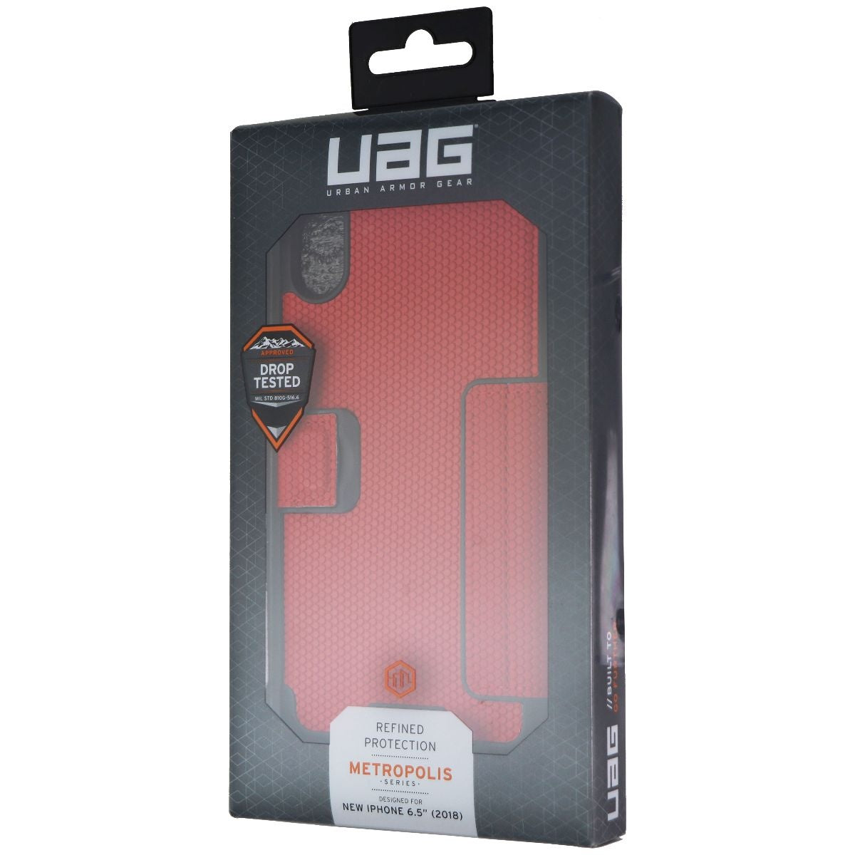 Urban Armor Gear Metropolis Series Folio Case for Apple iPhone Xs Max - Red Cell Phone - Cases, Covers & Skins Urban Armor Gear - Simple Cell Bulk Wholesale Pricing - USA Seller