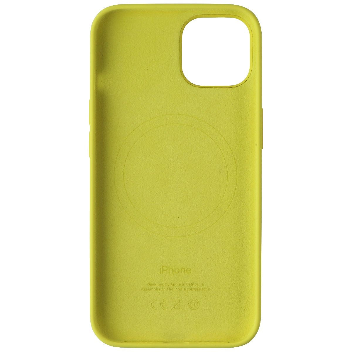 Apple Silicone Case for MagSafe for Apple iPhone 14 - Canary Yellow Cell Phone - Cases, Covers & Skins Apple - Simple Cell Bulk Wholesale Pricing - USA Seller