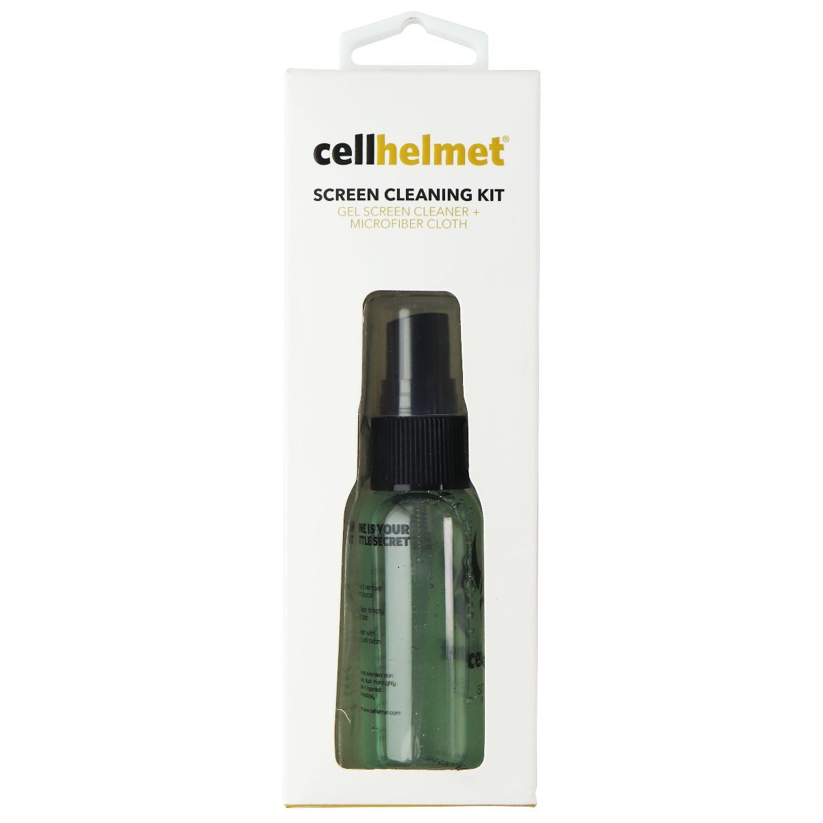 cellhelmet Screen Cleaner Kit 1oz Sweet Mint Scented Gel and Microfiber Cloth Digital Camera - Cleaning Equipment & Kits CellHelmet - Simple Cell Bulk Wholesale Pricing - USA Seller