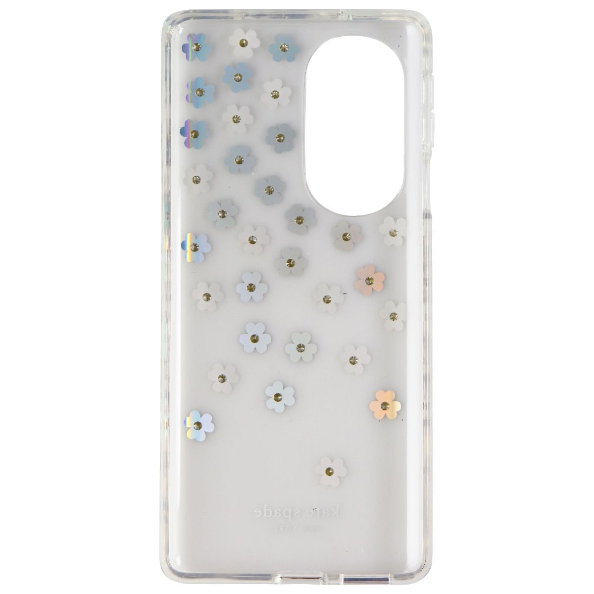 Kate Spade Case for Motorola Edge+ 5G UW (2022) - Iridescent Scattered Flowers