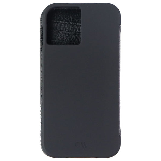 Case-Mate Tough Wallet Folio Case for Apple iPhone 12 Mini - Black Leather Cell Phone - Cases, Covers & Skins Case-Mate - Simple Cell Bulk Wholesale Pricing - USA Seller