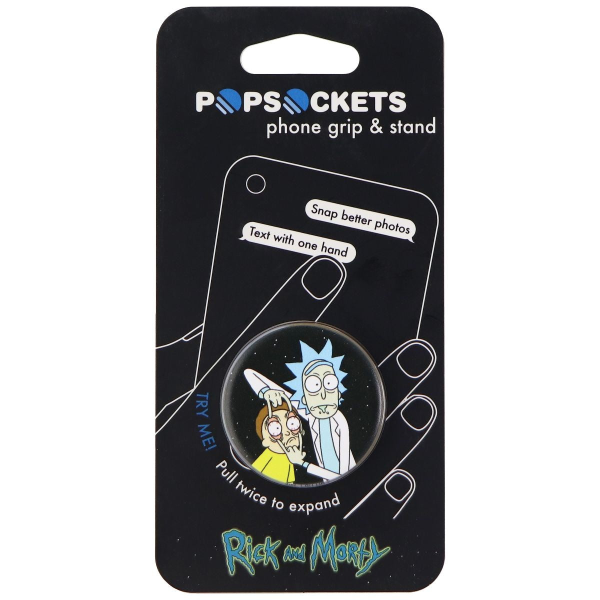 PopSockets: Collapsible Grip & Stand for Phones and Tablets - Rick & Morty Cell Phone - Mounts & Holders PopSockets - Simple Cell Bulk Wholesale Pricing - USA Seller