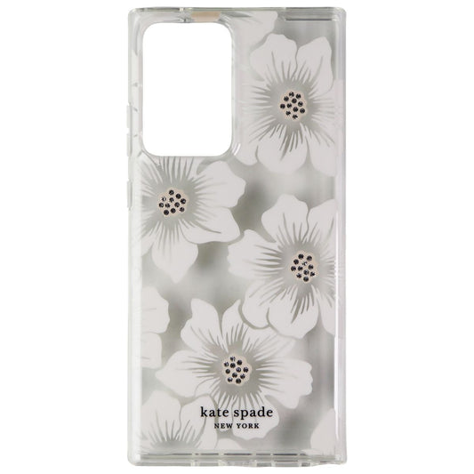 Kate Spade Hard Case for Galaxy Note20 Ultra & Ultra 5G - Hollyhock Clear Floral Cell Phone - Cases, Covers & Skins Kate Spade - Simple Cell Bulk Wholesale Pricing - USA Seller