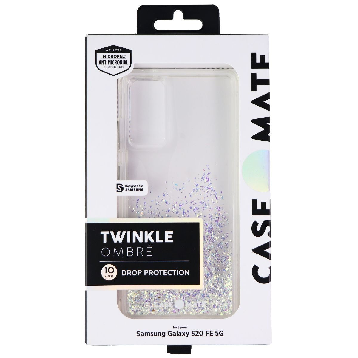 Case-Mate Twinkle Ombre Case for Samsung Galaxy S20 FE 5G - Stardust Clear Cell Phone - Cases, Covers & Skins Case-Mate - Simple Cell Bulk Wholesale Pricing - USA Seller