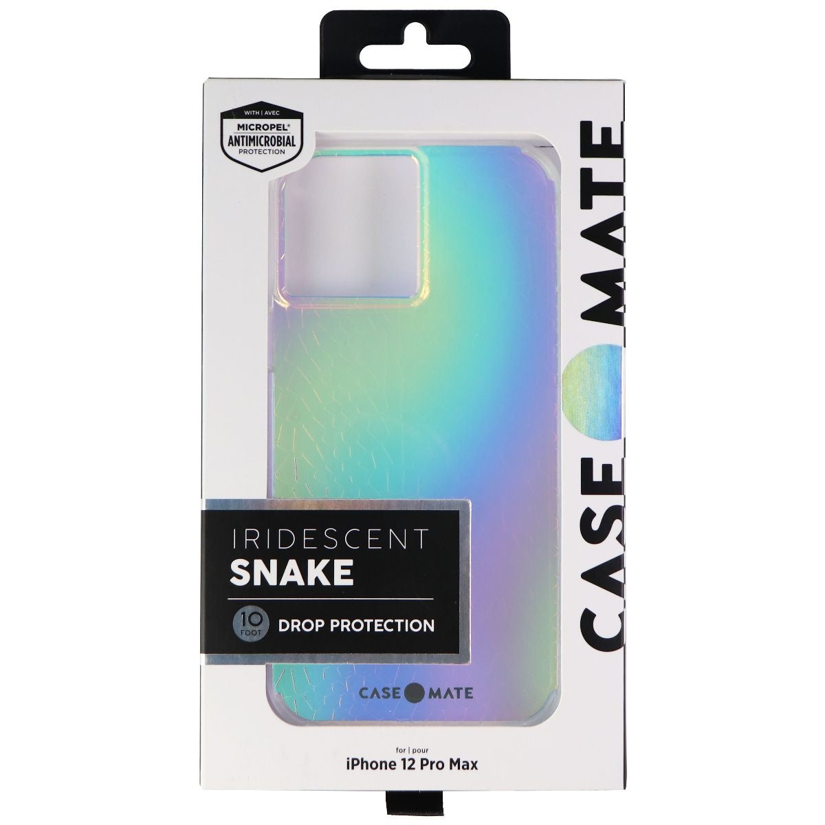 Case-Mate Hardshell Case for iPhone 12 Pro Max - Iridescent Snake Cell Phone - Cases, Covers & Skins Case-Mate - Simple Cell Bulk Wholesale Pricing - USA Seller