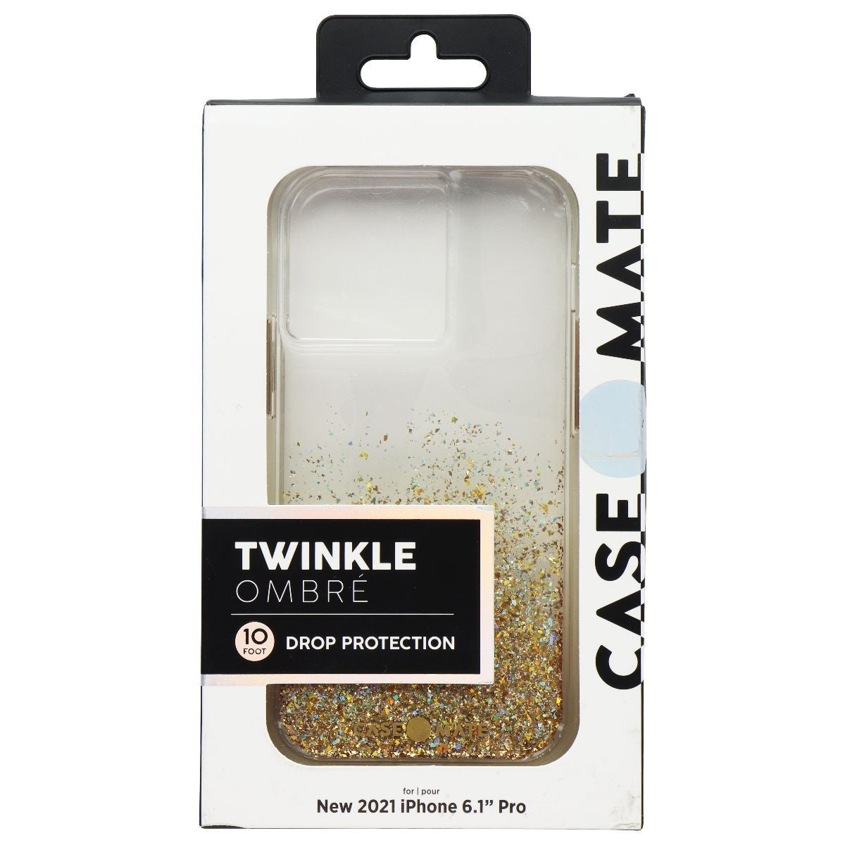 Case-Mate Twinkle Ombre Case for Apple iPhone 13 Pro - Gold Cell Phone - Cases, Covers & Skins Case-Mate - Simple Cell Bulk Wholesale Pricing - USA Seller