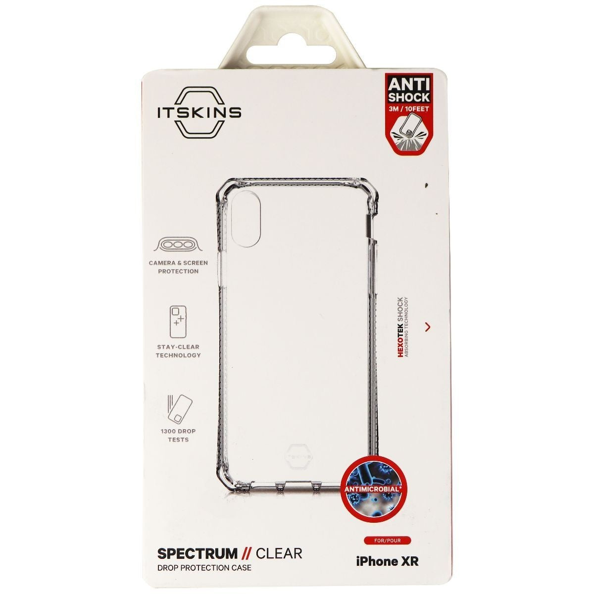 ITSKINS Spectrum Clear Series Case for Apple iPhone XR - Transparent Cell Phone - Cases, Covers & Skins ITSKINS - Simple Cell Bulk Wholesale Pricing - USA Seller