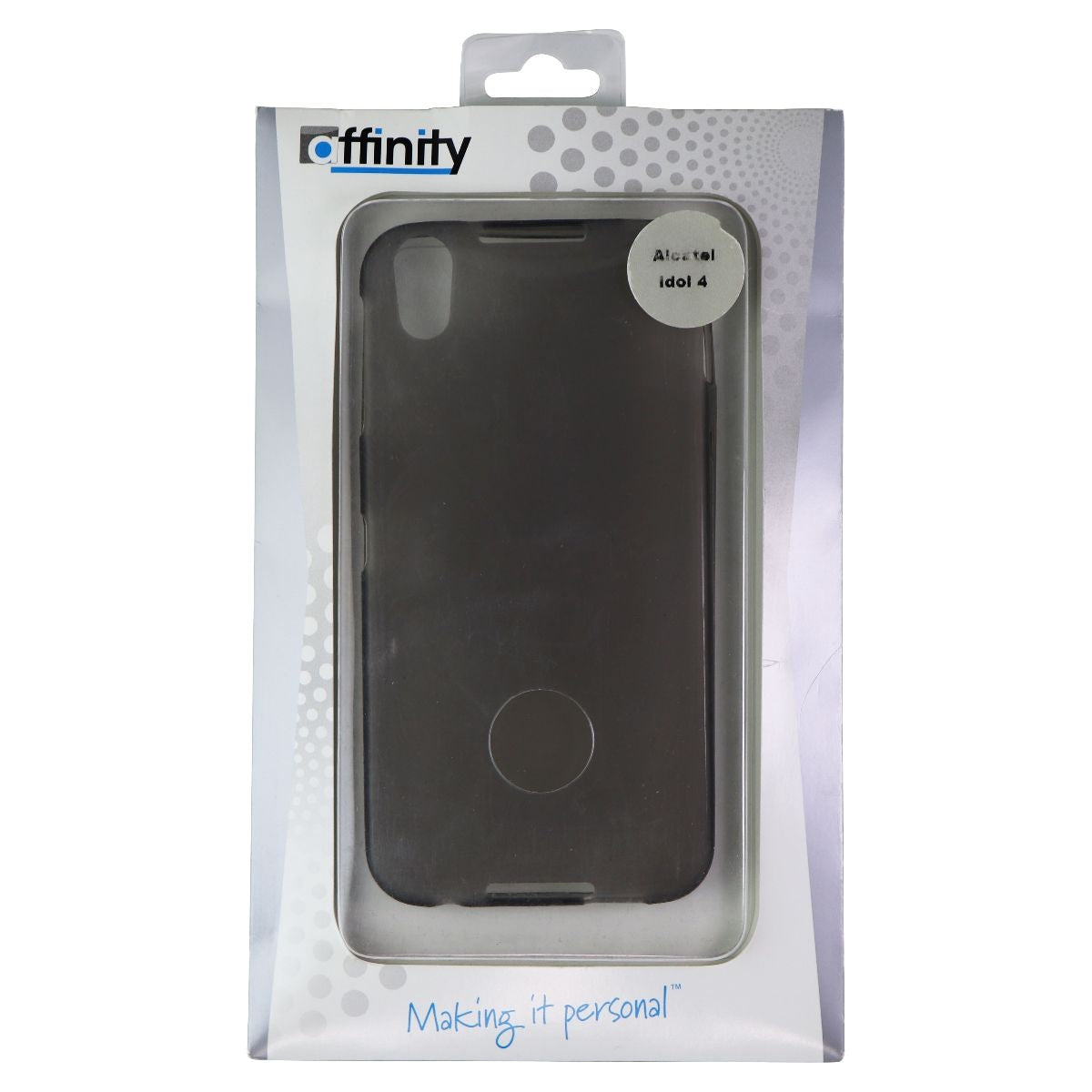 Affinity Flexible Gel Skin Case for Alcatel Idol 4 - Smoke Tint Cell Phone - Cases, Covers & Skins Affinity - Simple Cell Bulk Wholesale Pricing - USA Seller