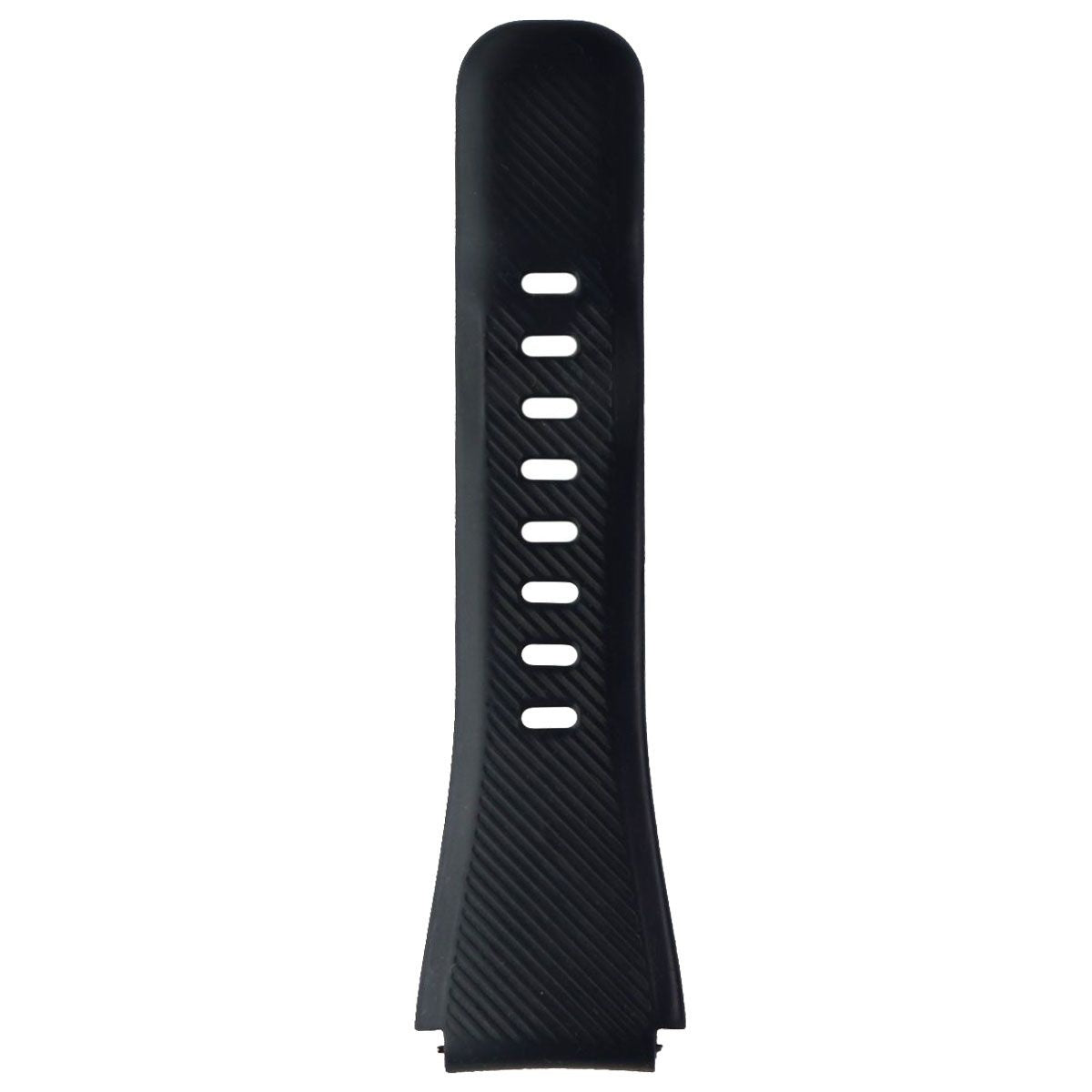 Samsung Gear S3 Silicone Replacement Strap (22mm) Small - Black/Adjusting Side Smart Watch Accessories - Watch Bands Samsung - Simple Cell Bulk Wholesale Pricing - USA Seller
