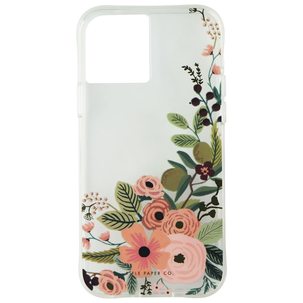 Rifle Paper Co. Series Case for iPhone 12/12 Pro - Garden Party Rose/Clear Cell Phone - Cases, Covers & Skins Case-Mate - Simple Cell Bulk Wholesale Pricing - USA Seller