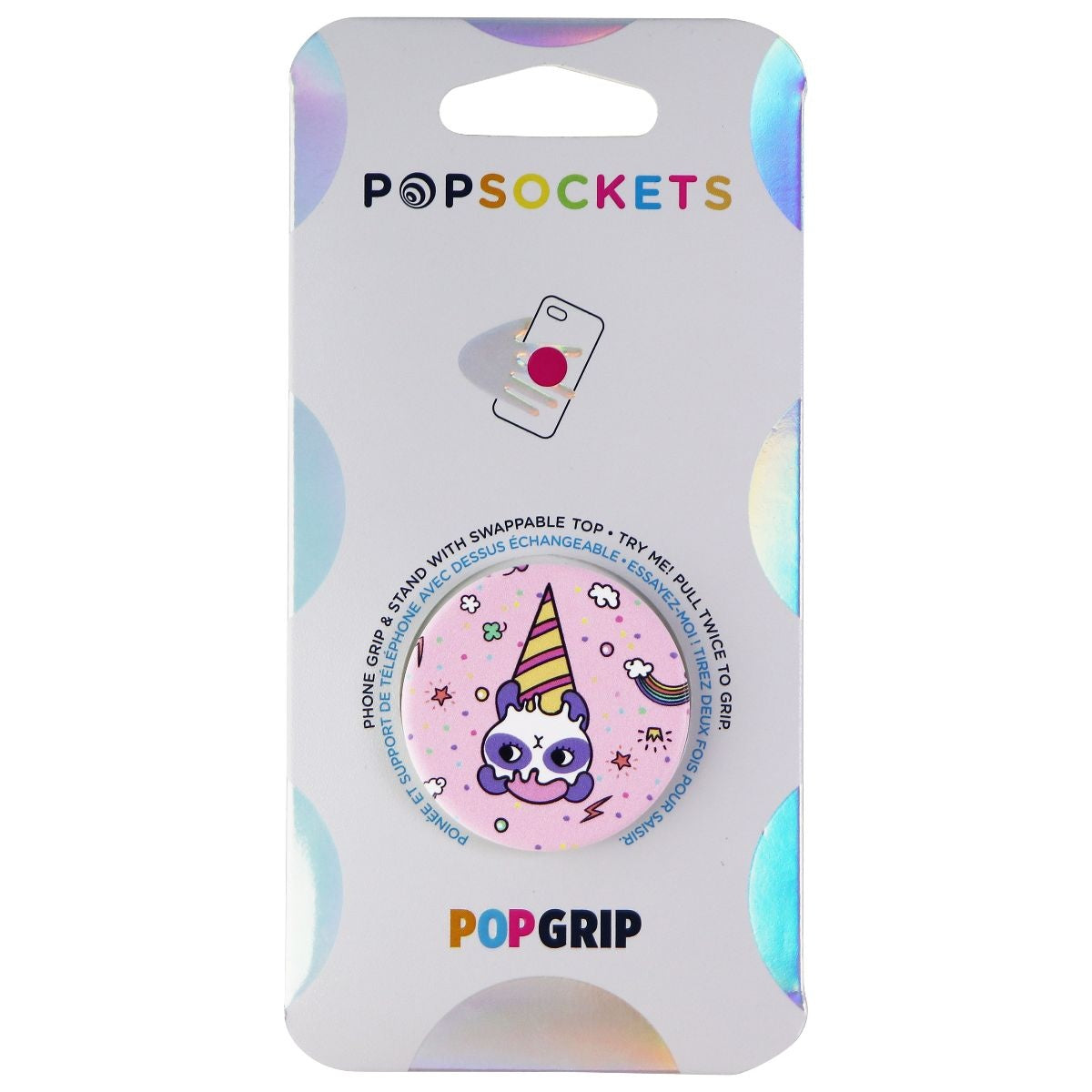 PopSockets: PopGrip Expanding Stand & Grip with Swappable Top - Sugar Bear Cell Phone - Mounts & Holders PopSockets - Simple Cell Bulk Wholesale Pricing - USA Seller