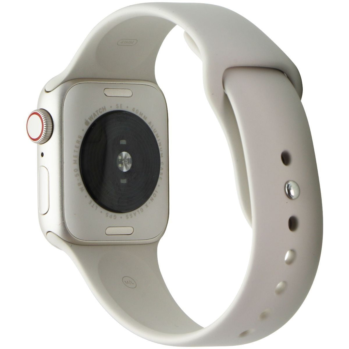 Apple Watch SE (2nd Gen) A2726 (GPS + Cellular) 40mm Starlight AL/SB (S/M Only) Smart Watches Apple - Simple Cell Bulk Wholesale Pricing - USA Seller