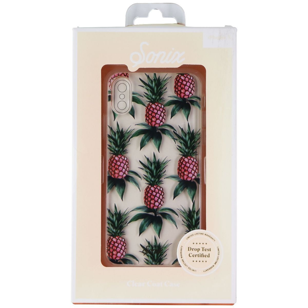 Sonix Hardshell Hybrid Case for Apple iPhone XS and iPhone X - Pineapple Cell Phone - Cases, Covers & Skins Sonix - Simple Cell Bulk Wholesale Pricing - USA Seller