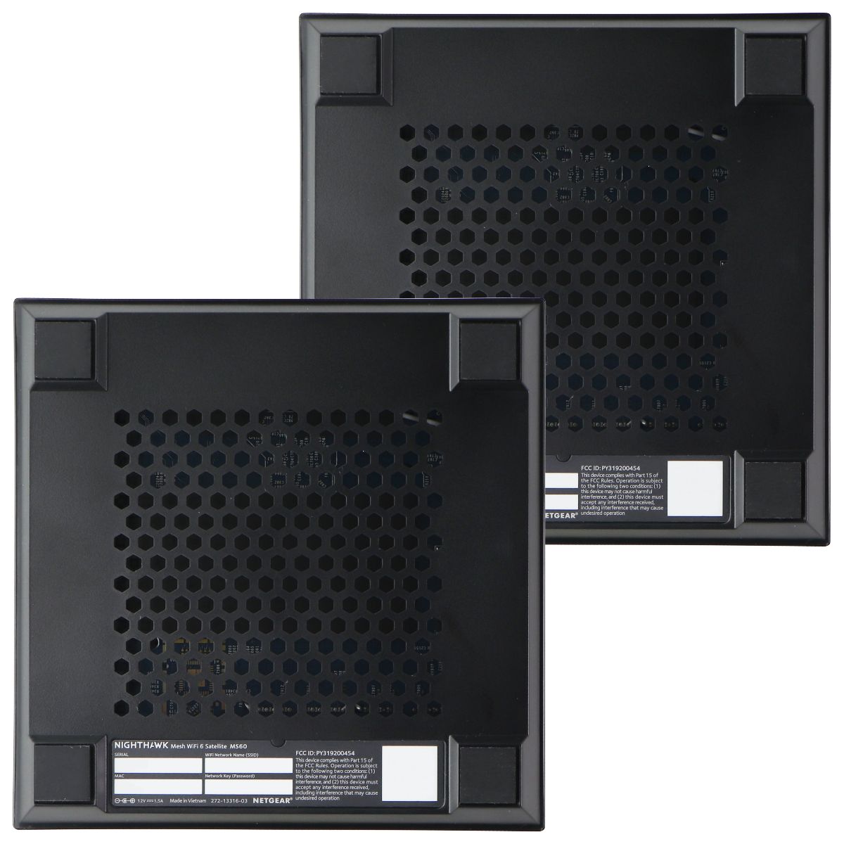 NETGEAR Nighthawk Home Mesh WiFi 6 System (MK63) w/ 2 Satellites - Black Networking - Wireless Wi-Fi Routers NIGHTHAWK - Simple Cell Bulk Wholesale Pricing - USA Seller