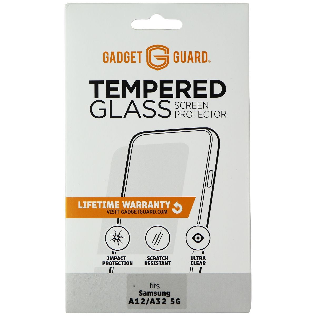 Gadget Guard Tempered Glass Screen Protector for Samsung A12 / A32 5G Cell Phone - Screen Protectors Gadget Guard - Simple Cell Bulk Wholesale Pricing - USA Seller