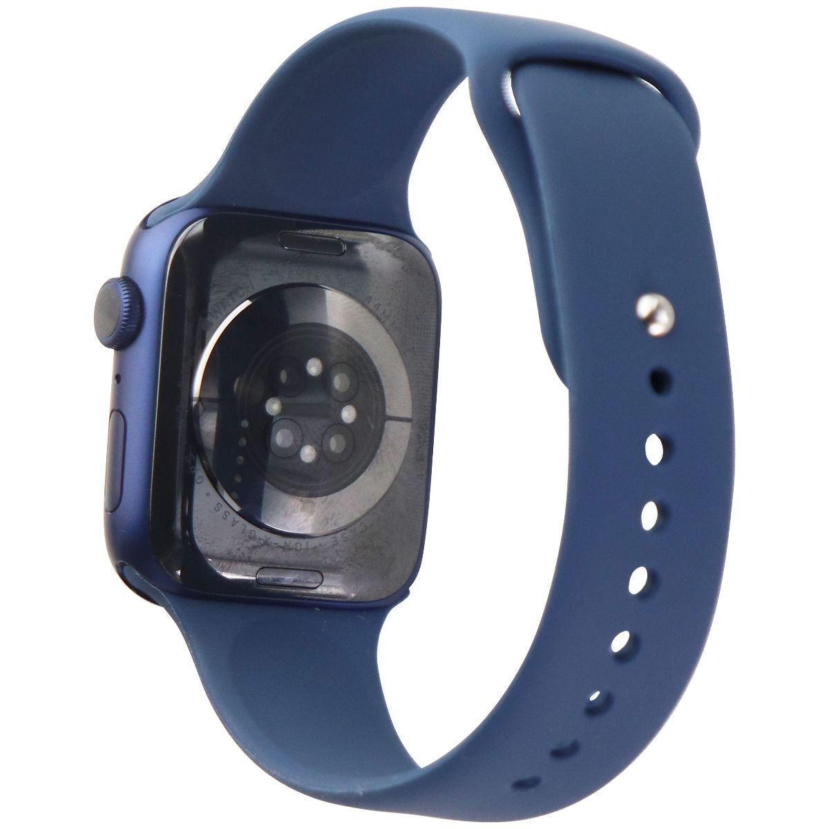 Apple Watch Series 6 (GPS Only) - 44mm Blue Aluminum/Blue Sport Band (A2292) Smart Watches Apple - Simple Cell Bulk Wholesale Pricing - USA Seller