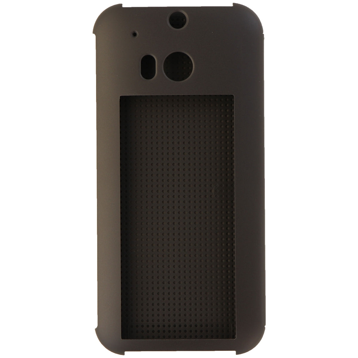 Verizon Wireless HTC Dot View Protective Case Cover for The HTC M8 - Gray Cell Phone - Cases, Covers & Skins Verizon - Simple Cell Bulk Wholesale Pricing - USA Seller