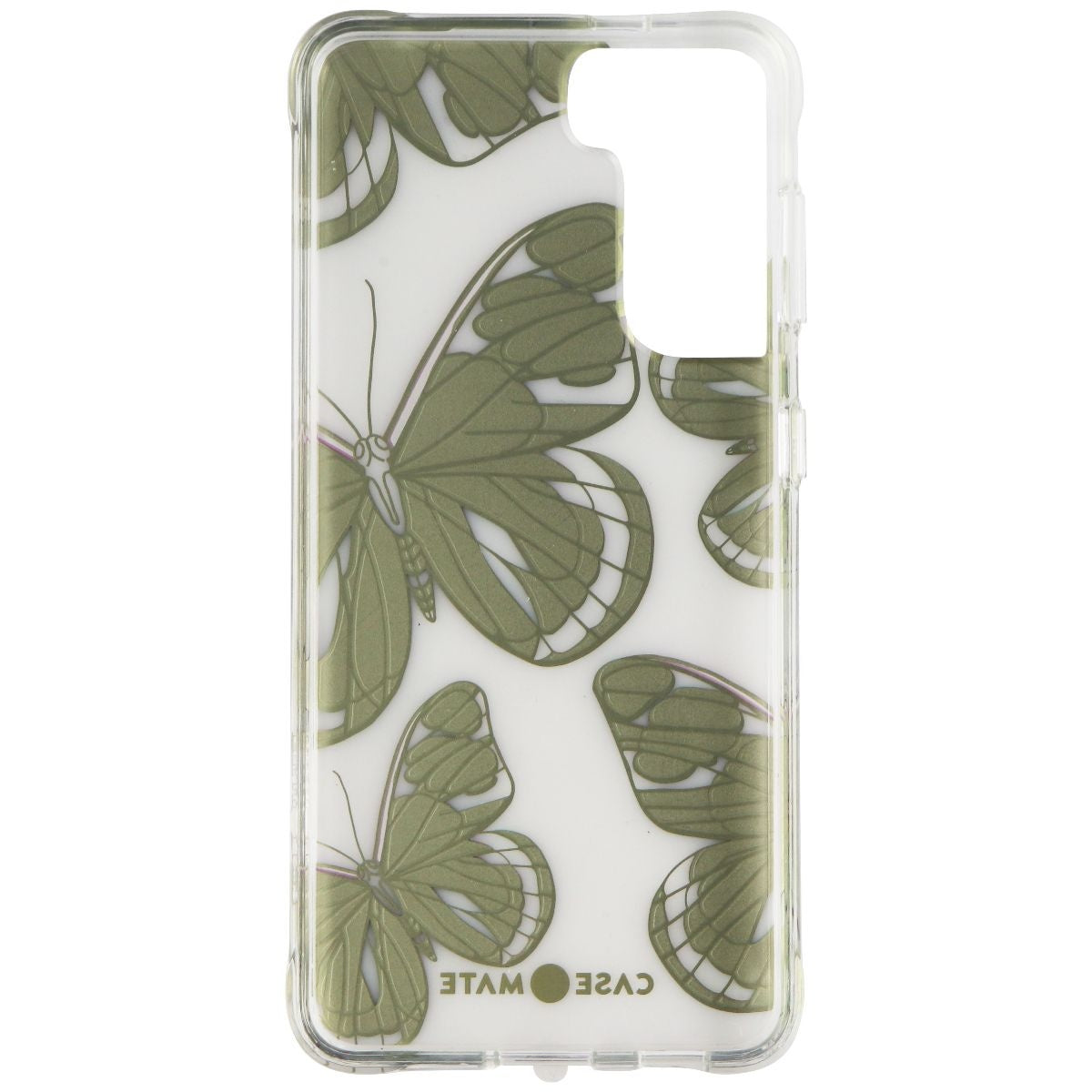 Case-Mate Prints Hardshell Case for Samsung Galaxy S21 5G - Butterflies/Clear Cell Phone - Cases, Covers & Skins Case-Mate - Simple Cell Bulk Wholesale Pricing - USA Seller