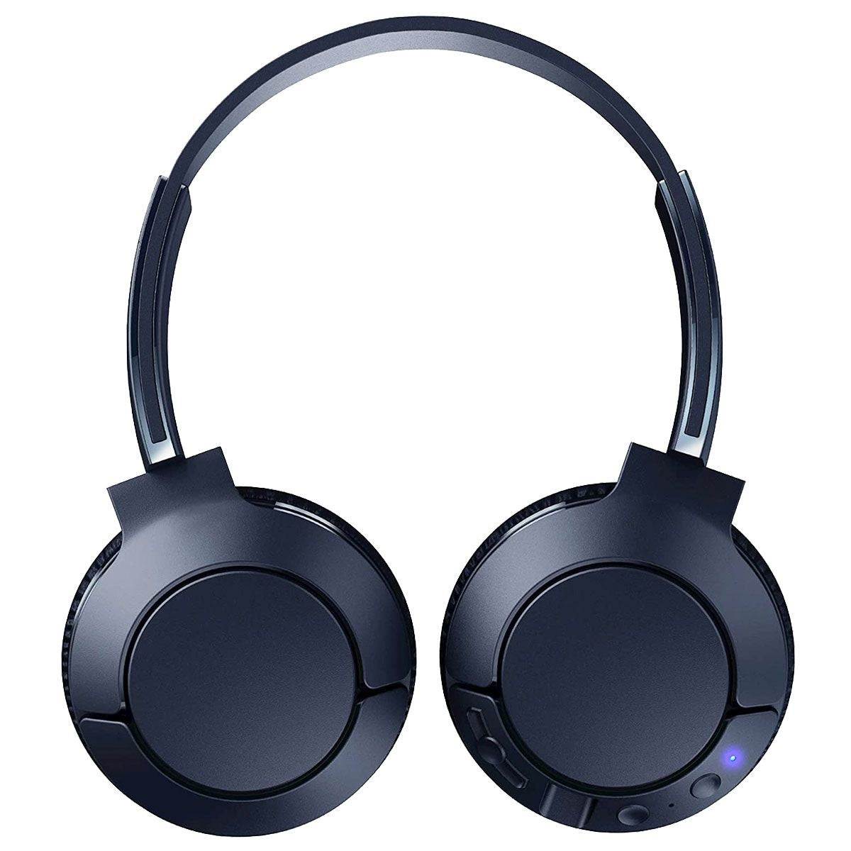 TCL MTRO200BT Wireless On-Ear Headphones with Microphone - Slate Blue Portable Audio - Headphones TCL - Simple Cell Bulk Wholesale Pricing - USA Seller