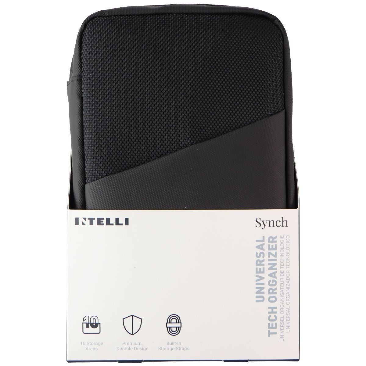 intelliARMOR Synch Series Universal Tech Organizer Travel Bag - Black Digital Camera - Cases, Bags & Covers INTELLIARMOR - Simple Cell Bulk Wholesale Pricing - USA Seller