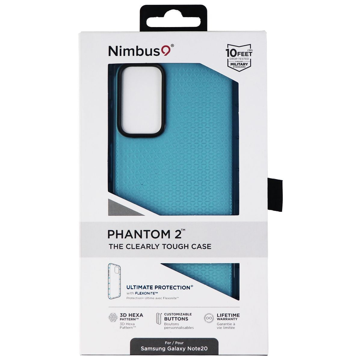 Nimbus9 Phantom 2 Series Case for Samsung Galaxy Note20 - Pacific Blue