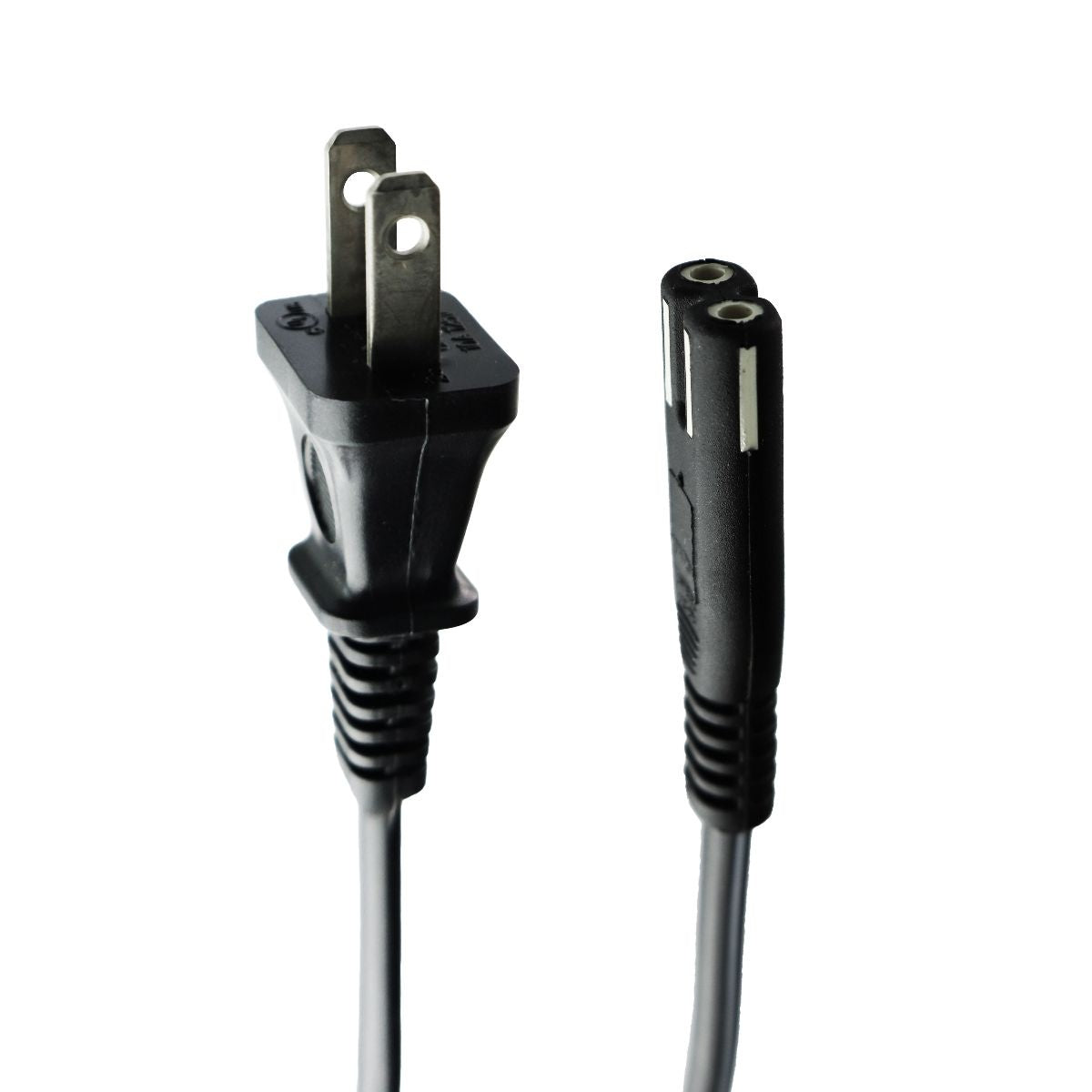 UNIELEC UC-224 UP-117 (2.5FT) Universal 2 Prong Cord (125V/10A) - Black E65714 Multipurpose Batteries & Power - Multipurpose AC to DC Adapters UNIELEC - Simple Cell Bulk Wholesale Pricing - USA Seller