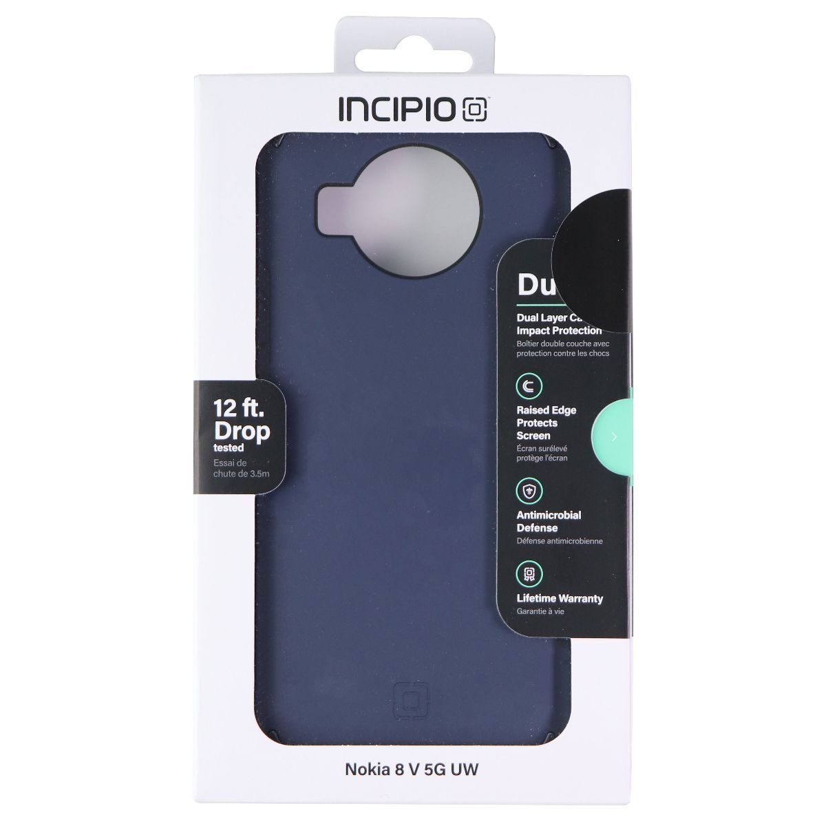 Incipio Duo Series Dual Layer Case for Nokia 8 V 5G UW - Indigo Blue Cell Phone - Cases, Covers & Skins Incipio - Simple Cell Bulk Wholesale Pricing - USA Seller