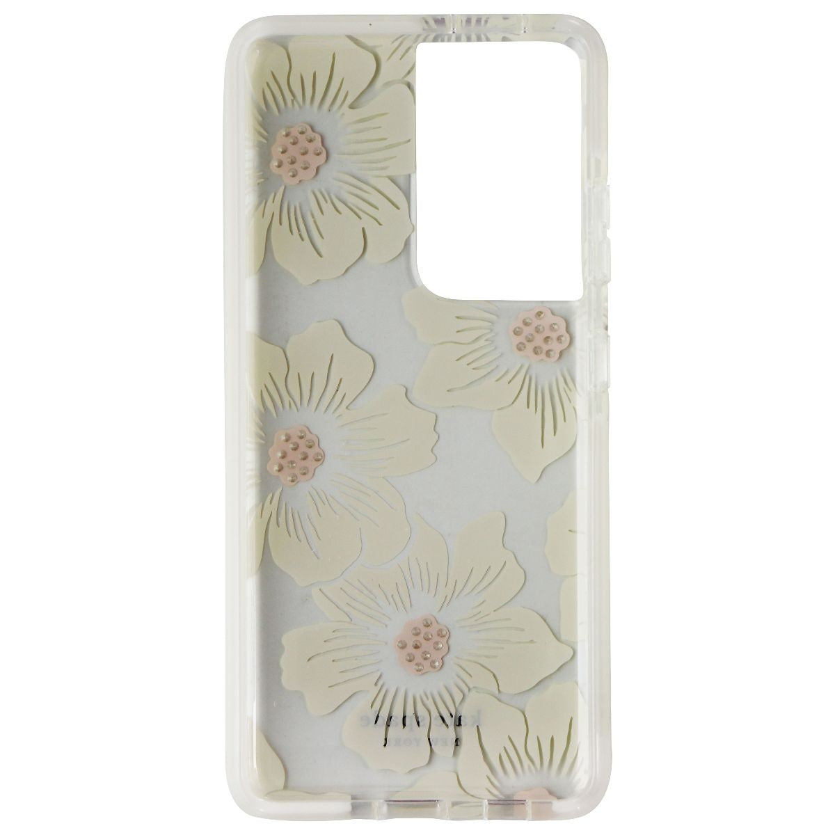 Kate Spade Defensive Hardshell Case for Samsung Galaxy S21 Ultra 5G - HollyHock Cell Phone - Cases, Covers & Skins Kate Spade - Simple Cell Bulk Wholesale Pricing - USA Seller