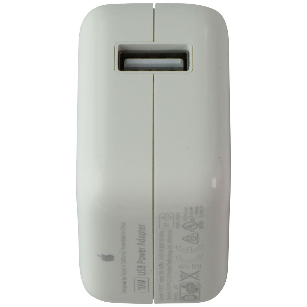 Apple 10-Watt USB Wall Adapter / Travel Charger - White (A1357) NO WALL ADAPTER Cell Phone - Chargers & Cradles Apple - Simple Cell Bulk Wholesale Pricing - USA Seller