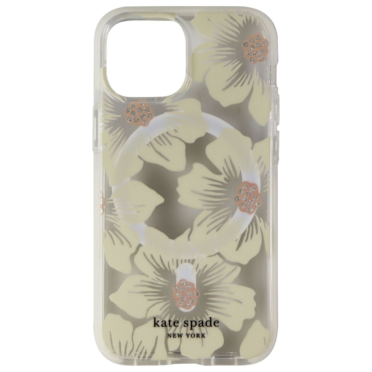 Kate Spade Defensive Case For Magsafe for iPhone 13 Mini/12 Mini - Hollyhock Cell Phone - Cases, Covers & Skins Kate Spade - Simple Cell Bulk Wholesale Pricing - USA Seller