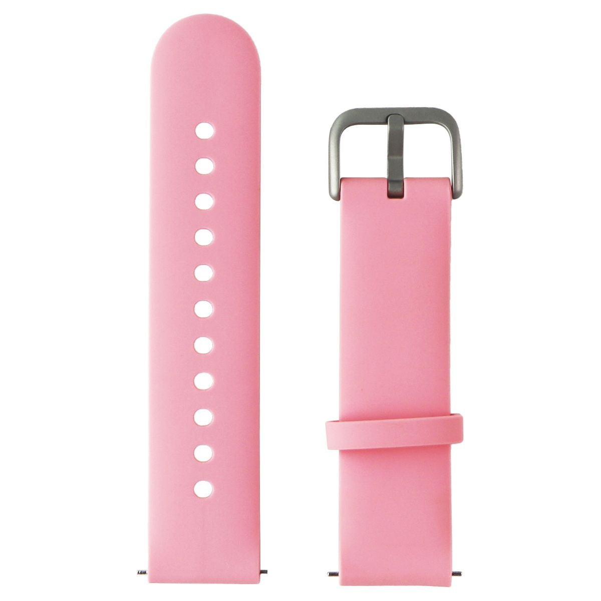 Universal 20mm Band for Smart Watches and Trackers - Pink/Gray Smart Watch Accessories - Watch Bands Unbranded - Simple Cell Bulk Wholesale Pricing - USA Seller