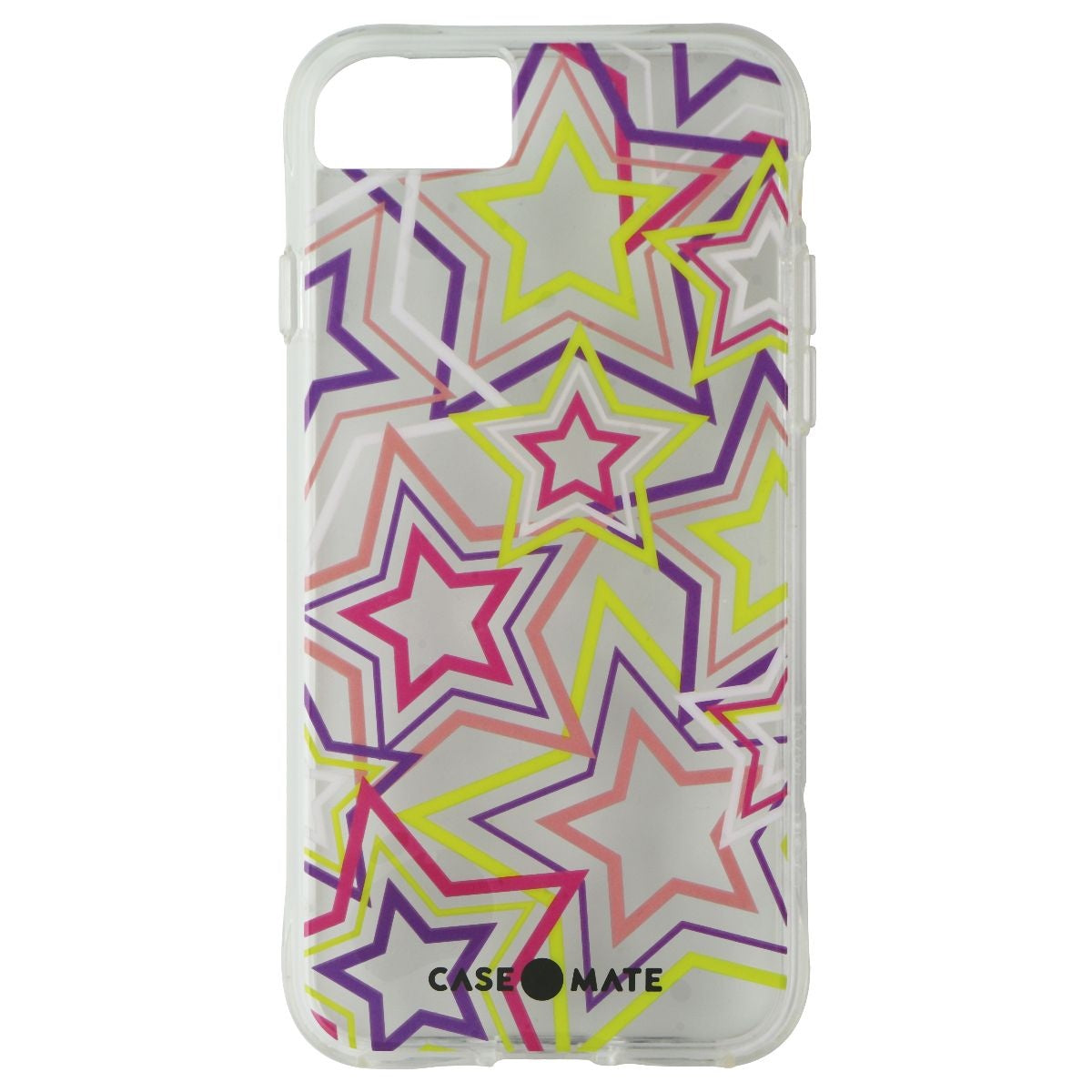 Case-Mate Prints Series Case for iPhone SE (2nd Gen)/8/7/6/6s - Neon Stars Cell Phone - Cases, Covers & Skins Case-Mate - Simple Cell Bulk Wholesale Pricing - USA Seller
