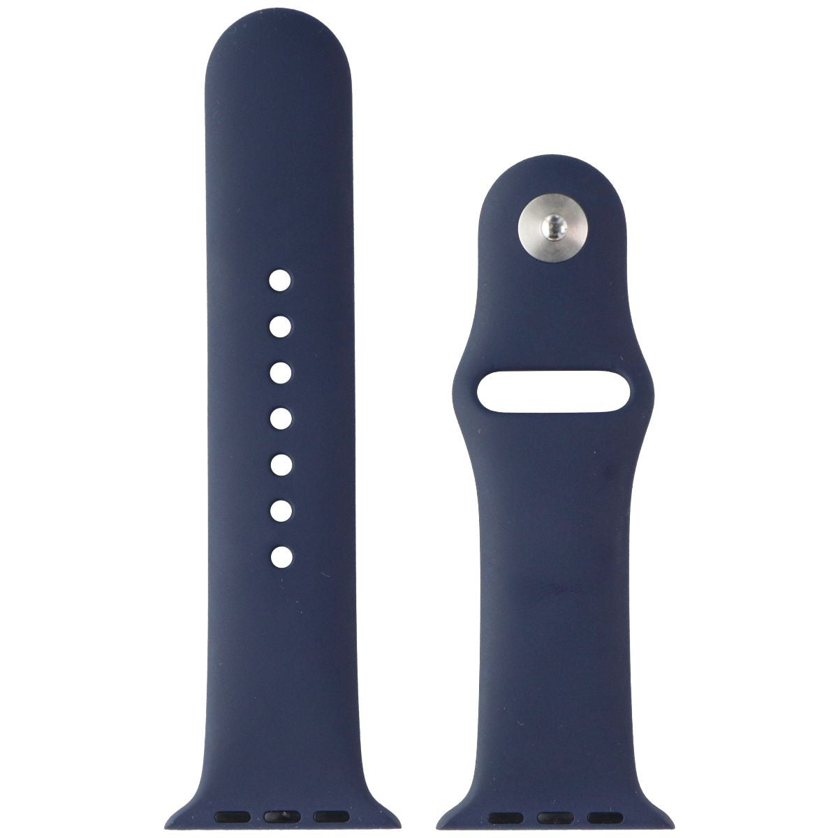 Apple (42mm) Sport Band for Apple Watch All Series 42/44/45mm Midnight Blue S/M Smart Watch Accessories - Watch Bands Apple - Simple Cell Bulk Wholesale Pricing - USA Seller