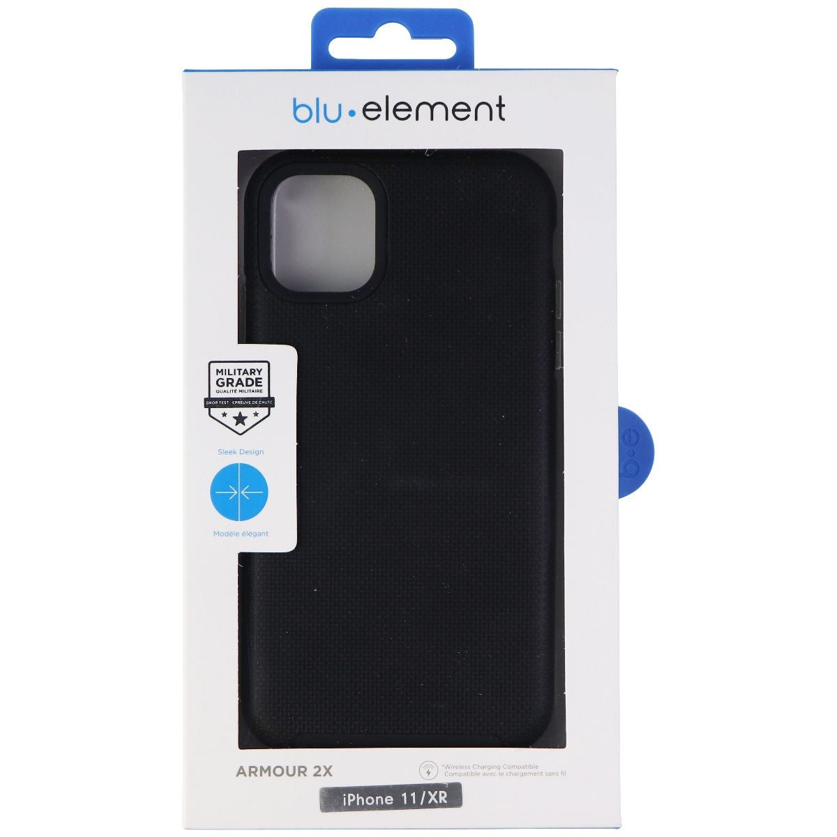 Blu Element Armour 2X Series Hard Case for Apple iPhone 11 & iPhone XR - Black Cell Phone - Cases, Covers & Skins Blu Element - Simple Cell Bulk Wholesale Pricing - USA Seller